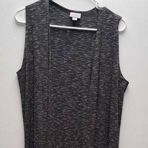 LulaRoe Medium Joy- Black and Grey